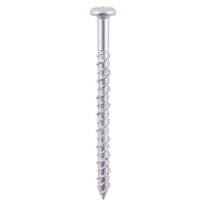TIMCO Multi-Fix Masonry Screw - PAN 6.0 x 100 Silver Pack 100