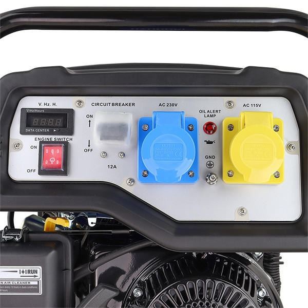 Hyundai HY3800L-2 Petrol Generator 3.2kW 4kVA Recoil Start Portable Site Power Backup Power Portable Backup Site Power