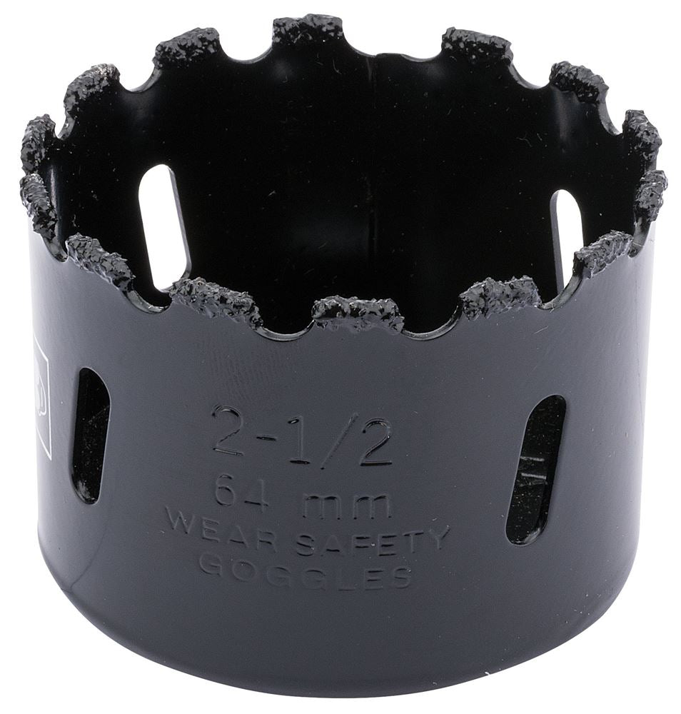 Draper TUNGSTEN CAR.GRITH.SAW 64MM 34951 Tungsten Carbide Grit Hole Saws