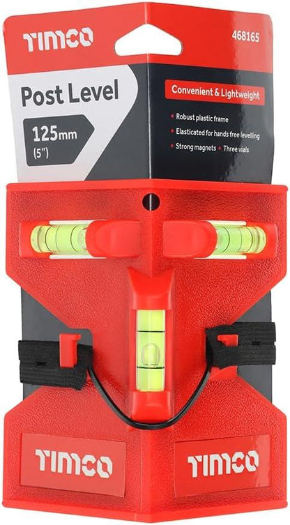 TIMCO Post Level 125mm Pack 1