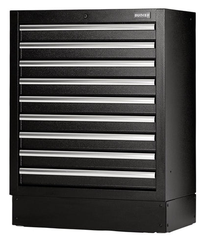 BUNKER  Modular Floor Cabinet, 9 Drawer, 680mm