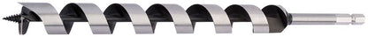 Draper 25MMX330MM AUGER BIT PKD 76026 Long Pattern Auger Bits (Display Packed)