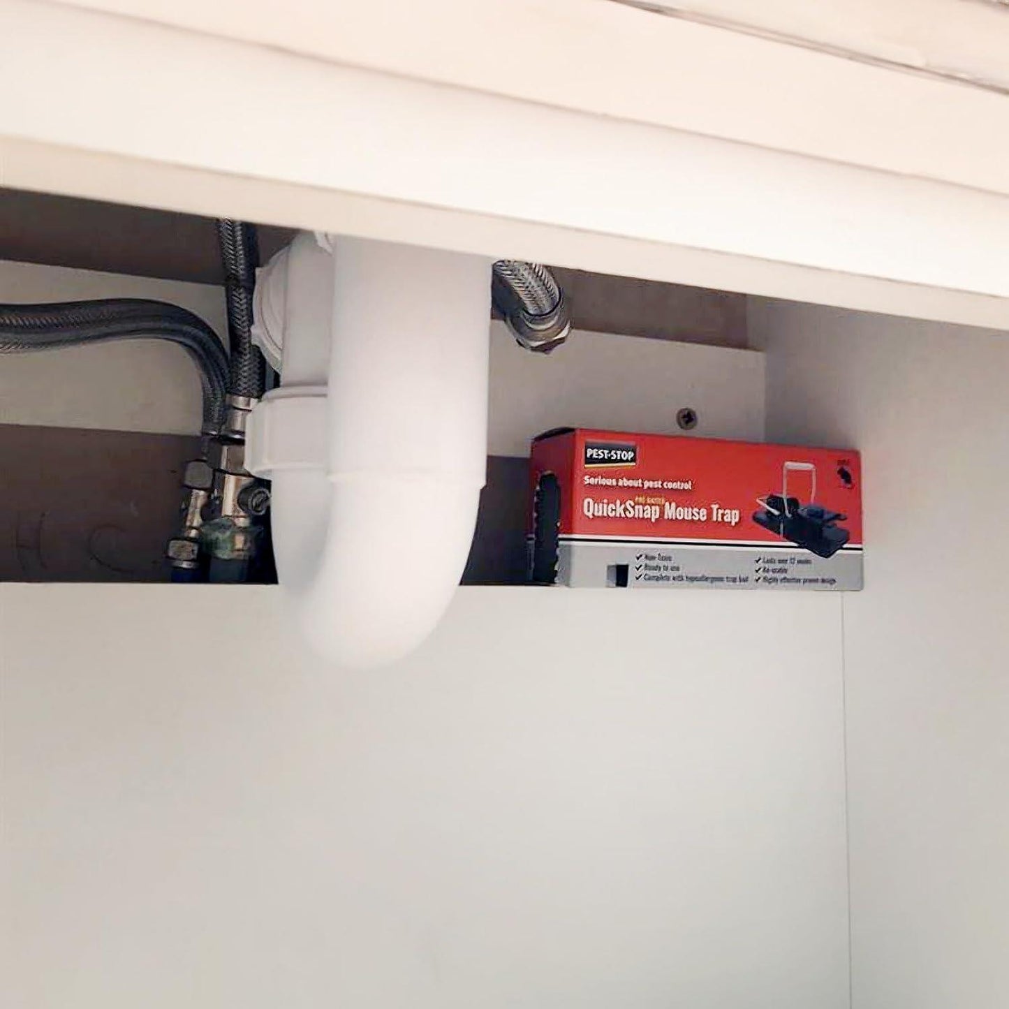 Pest Stop Pre-Baited Ready to use Quick-Snap Mouse Trap