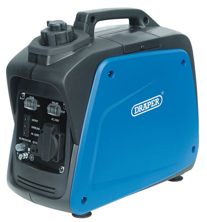 Draper 700W INVERTER GENNY (800W MAX) 95176 95176 Petrol Inverter Generator, 700W