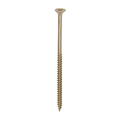 TIMCO Classic Screw PZ3 CSK ZYP 6.0 x 120 Gold Pack 100