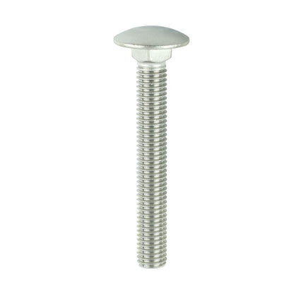TIMCO Carriage Bolt DIN 603 A2 SS M10 x 75 Pack 5
