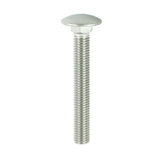 TIMCO Carriage Bolt DIN 603 A2 SS M10 x 75 Pack 5