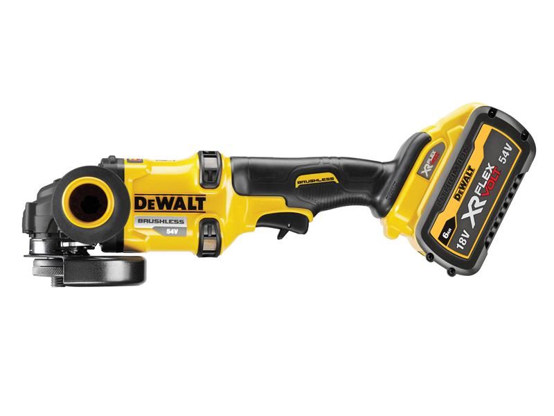 DeWalt DCG418T2-GB DCG418T2 XR FlexVolt Grinder 125mm 54V 2 x 6.0Ah Li-ion
