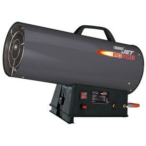 Draper PROPANE HEATER 30KW/102KBTU Jet Force Propane Space Heater, 102,000 BTU/30 kW