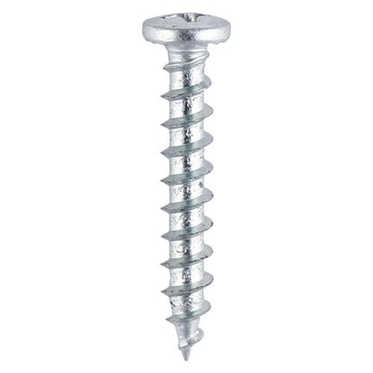 TIMCO PVC Window Screw SH/PAN - BZP 4.8 x 30 Pack 1000