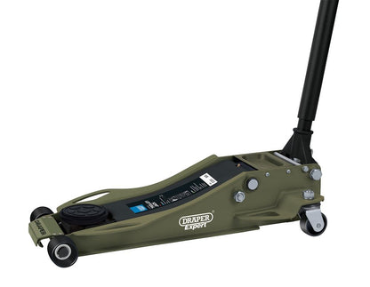 Draper 3T TROLLEY JACK GP 23817 23817 Professional Low Profile Fast Lift Garage Trolley Jacks, 3 Tonne