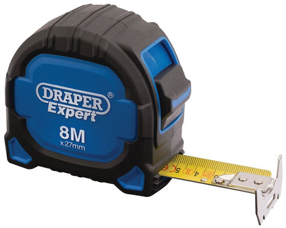 Draper 8M X 27MM MEASURING TAPE 83633 Extra Wide Soft Grip Measuring Tape