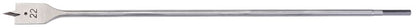 Draper 22MM EXTRA LONG FLAT WOOD BIT 90000 Extra Long Flat Wood Bits, 400mm