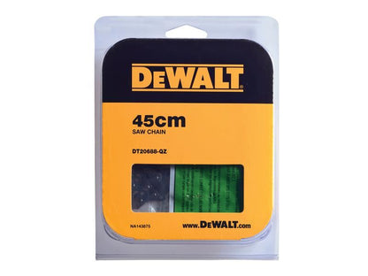 DeWalt DT20688 FlexVolt Chainsaw Chain 45cm
