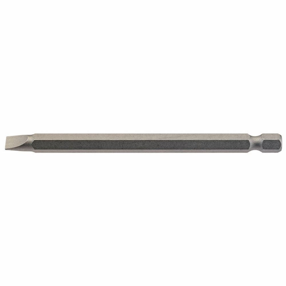 Draper 100MM 6.0MM P.SLOT.S/D BIT 64347 1/4" Hex. Plain Slot E Shank Insert Bits