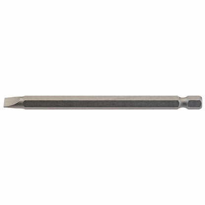 Draper 100MM 6.0MM P.SLOT.S/D BIT 64347 1/4" Hex. Plain Slot E Shank Insert Bits