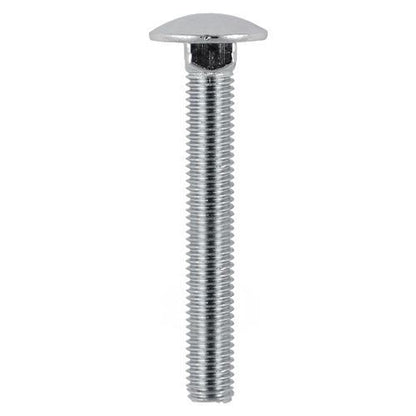 TIMCO Carriage Bolt DIN 603 A2 SS M8 x 130 Pack 5