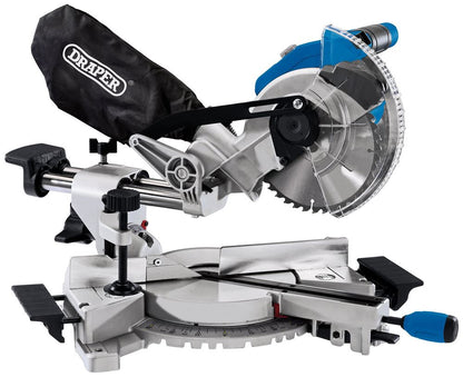 Draper D20 BL 185MM MITRE SAW (BARE) 55588 55588 D20 20V Brushless Sliding Compound Mitre Saw, 185mm (Sold Bare)