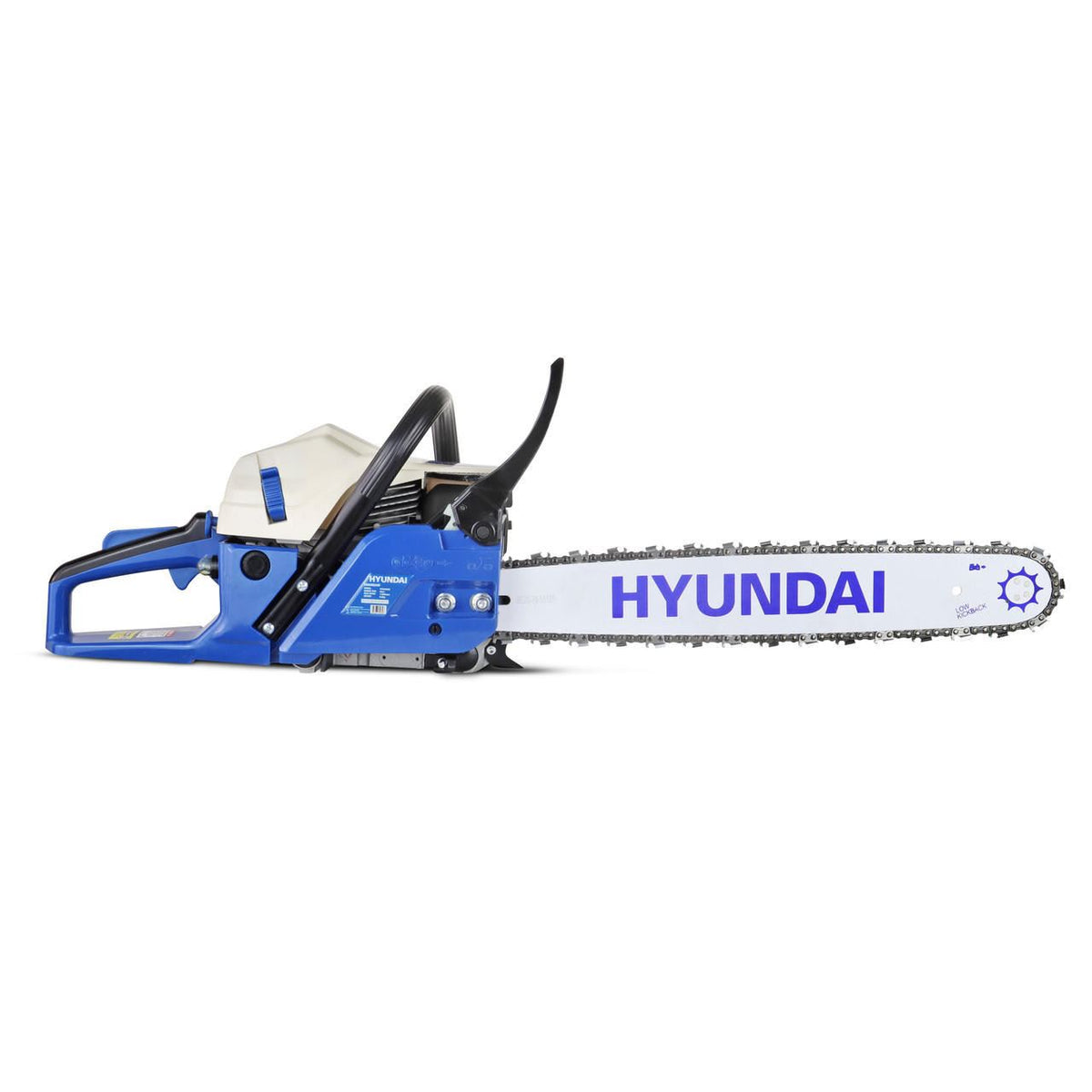 Hyundai HYC6200X Petrol Chainsaw 62cc Easy Start 2-Stroke Garden Saw Tree Log Cutting Garden Saw