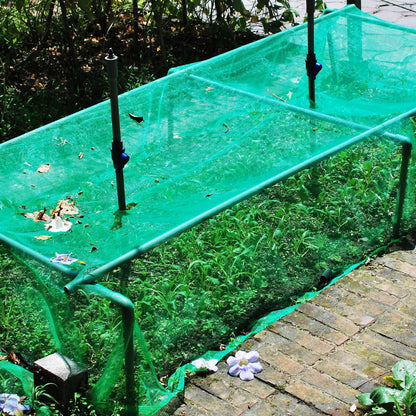 Yuzet Debris Netting & Scaffold Sheeting – Strong Garden Screen, Windbreak, and Allotment Protection