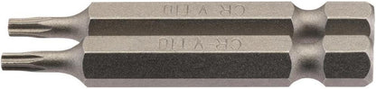 Draper 2PC 50MM T10 S/D BIT 66486 1/4" hex. Draper TX-STARÂ® E Shank Insert Bits