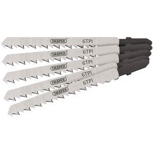 DRAPER 81719 - DT101D 100mm Jigsaw Blade Set (5 Piece)