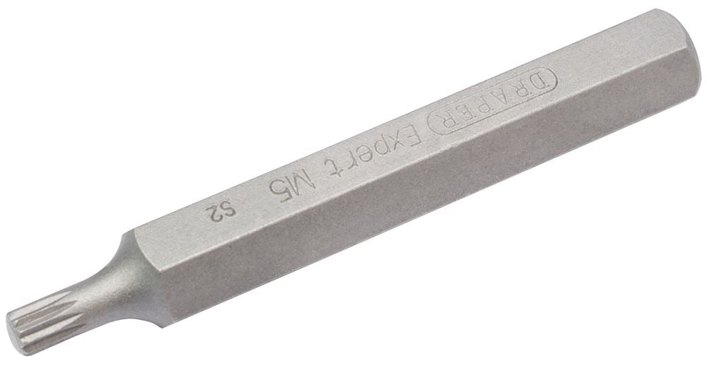 Draper M5 XZN BIT 10MM HEX X 75MM 33344 Spare 10mm Hex. Insert Bits For Mechanic's Bit Sets