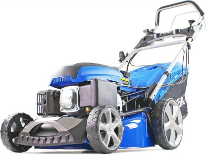 Hyundai HYM460SPE Petrol Lawn Mower 139cc 18"/46cm Electric Start Self Propelled Garden Mower Garden Grass Cutting