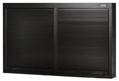 BUNKER  Modular Wall Cabinet with Tambour Doors, 1360mm