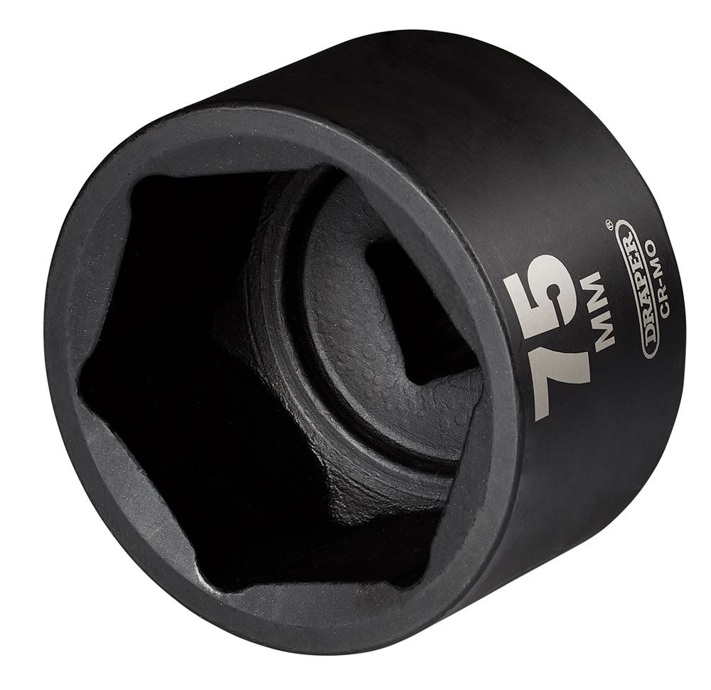 Draper 75MM IMPACT SOCKET 1DR 08504 HI-TORQÂ® Impact Sockets, 1" Sq. Dr.