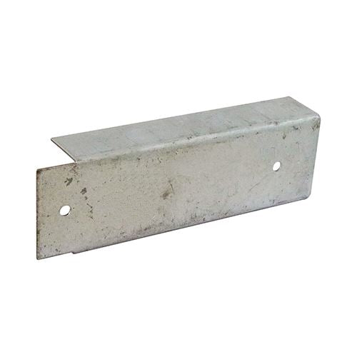 MOQ  -  TIMCO Gravel Board Clip Galv 150 x 25 x 30mm Pack 1