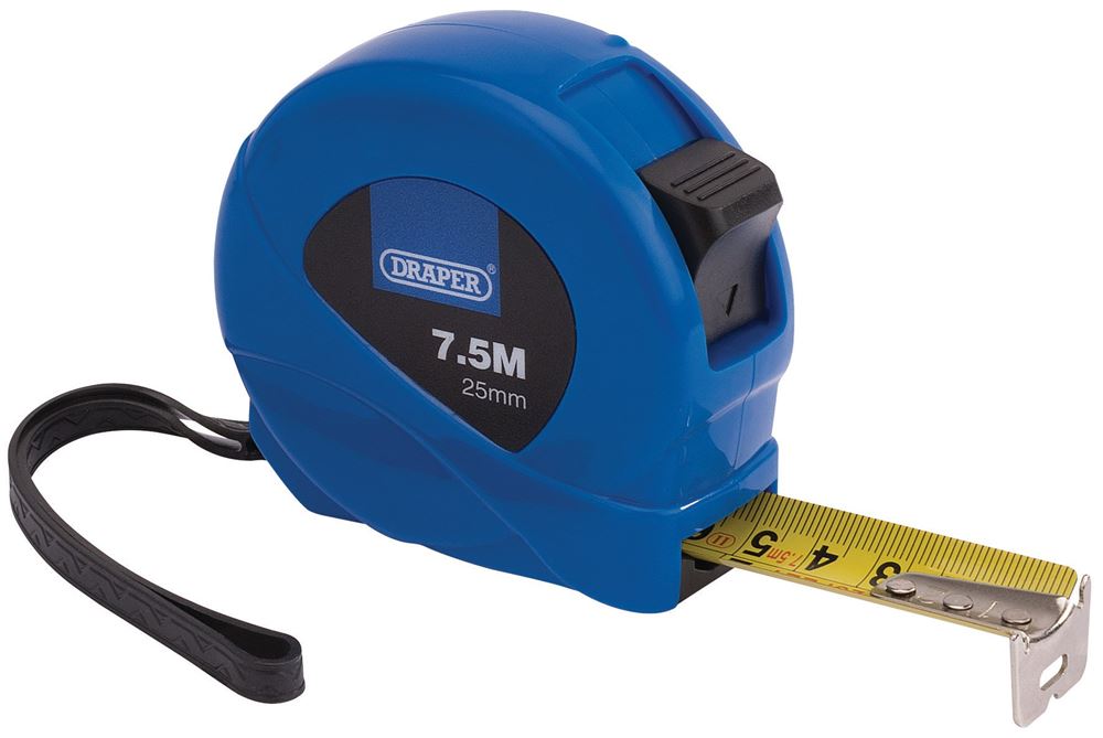 Draper CLASS II TAPE 7.5M/25FT X 25MM 75882 Measuring Tapes