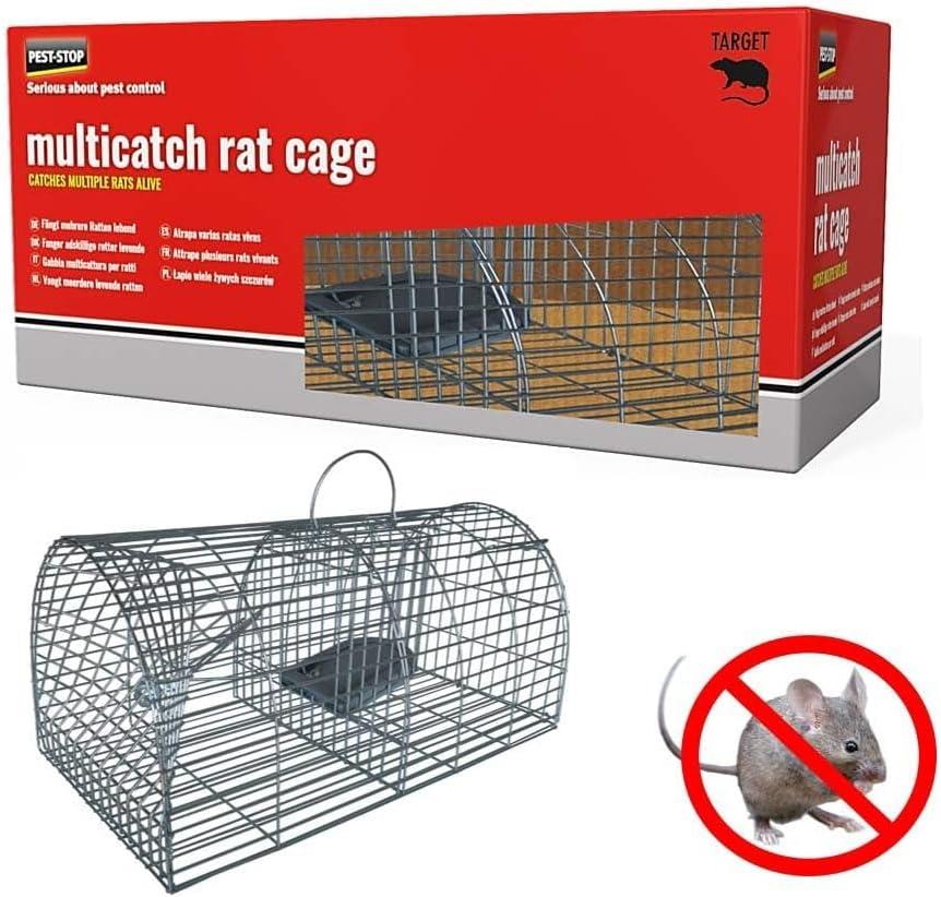 Pest Stop Multicatch Rat Cage