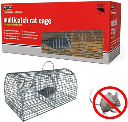 Pest Stop Multicatch Rat Cage