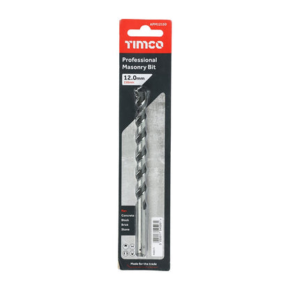 TIMCO Professional Masonry Bit 12.0 x 150 Pack 1