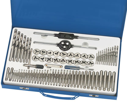 Draper TAP & DIE SET 76PC 79205 79205 Combination Tap and Die Set Metric and BSP (76 Piece)