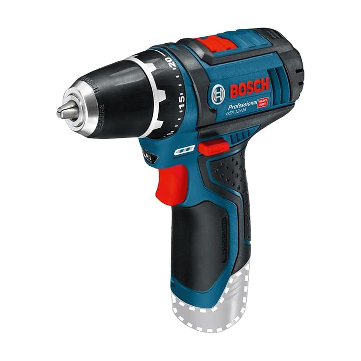 BSH GSR 12V-15 Professional Drill Driver 12V Bare Unit