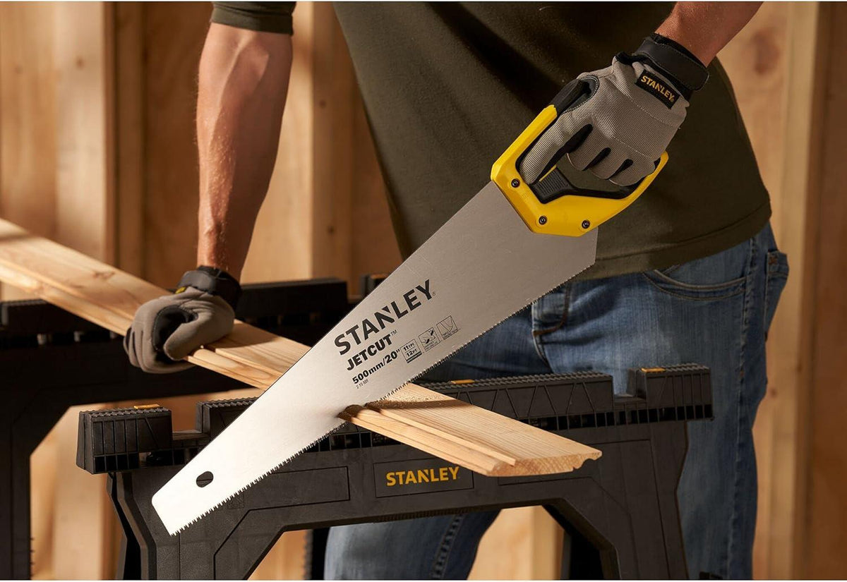 STANLEY 2-15-599 Jet Cut Fine Handsaw 500mm (20in) 11 TPI