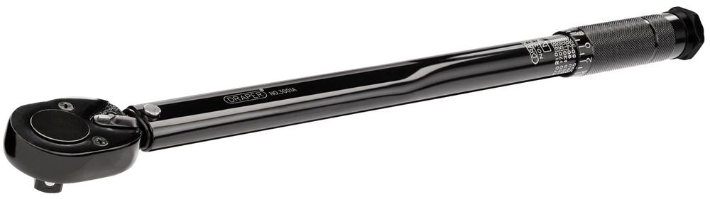 Draper RATCHET TORQUE WRENCH 1/2DR 64535 64535 Ratchet Torque Wrench, 1/2" Sq. Dr., 30 - 210Nm