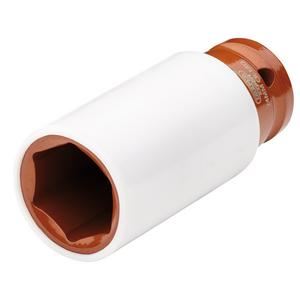 Draper WHEEL NUT SOCKET 24MM 83059 1/2" Sq. Dr. Draper Expert HI-TORQÂ® Wheel Nut Sockets for Alloy Wheels