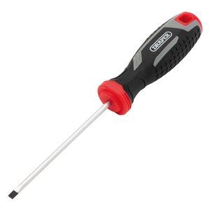 Draper SL4X100MM SLOTTED PARALLEL SCR Slotted Soft Grip Screwdrivers