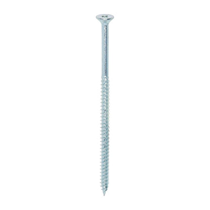 TIMCO Twin Woodscrew PZ2 CSK Zinc 10 x 4 Silver Pack 100