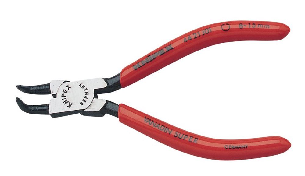 Draper J01 130MM CIRCLIP PLIERS 8-13 36898 Internal Circlip Pliers 90Â° Tips