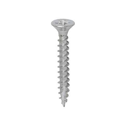 TIMCO Classic Screw PZ2 CSK A2 SS 4.0 x 30 Pack 200