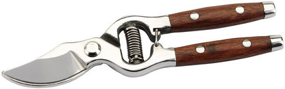 45317 Draper Bypass Pattern Secateurs with Wooden Handles, 210mm G886 Professional Trade DIY Workshop Garage Use