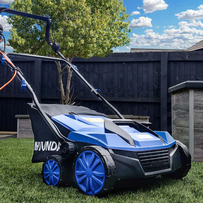 Hyundai HYSW1600E Sweeper 1600W 380mm Yard Sweeper Power Brush