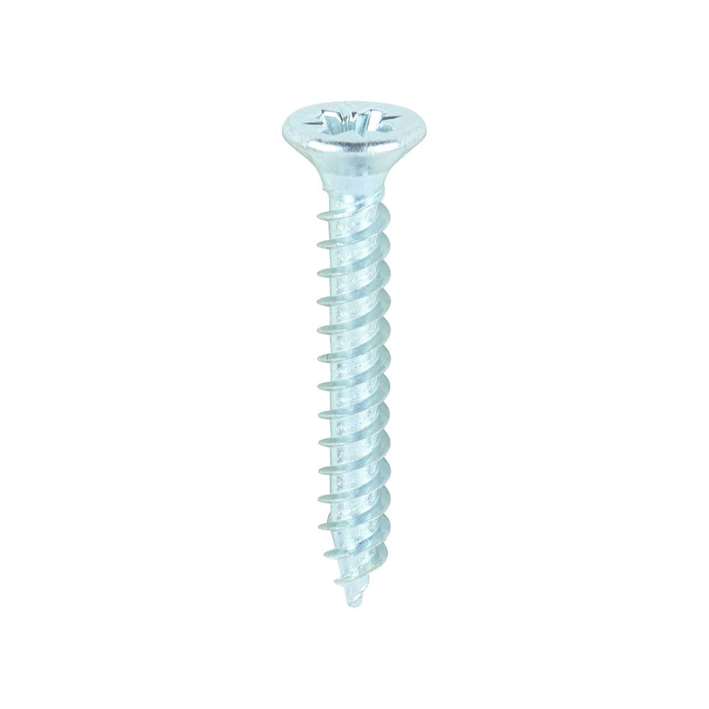 TIMCO Twin Woodscrew PZ2 CSK Zinc 6 x 1 Silver Pack 200