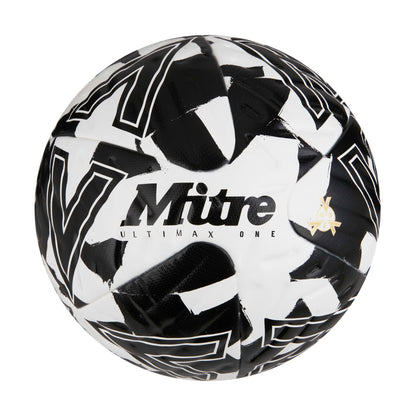 Mitre Ultimax One Football - 4 - White/Black/Black