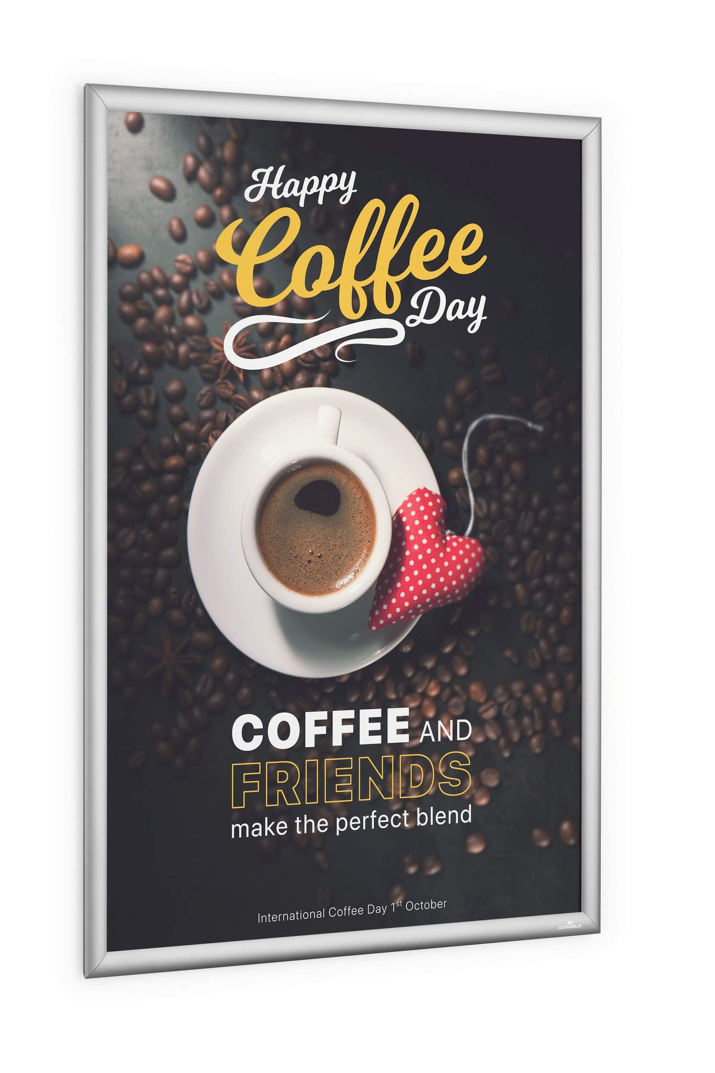 Durable Aluminium Snap Frame Retail Clip Poster Holder Notice Board | A1