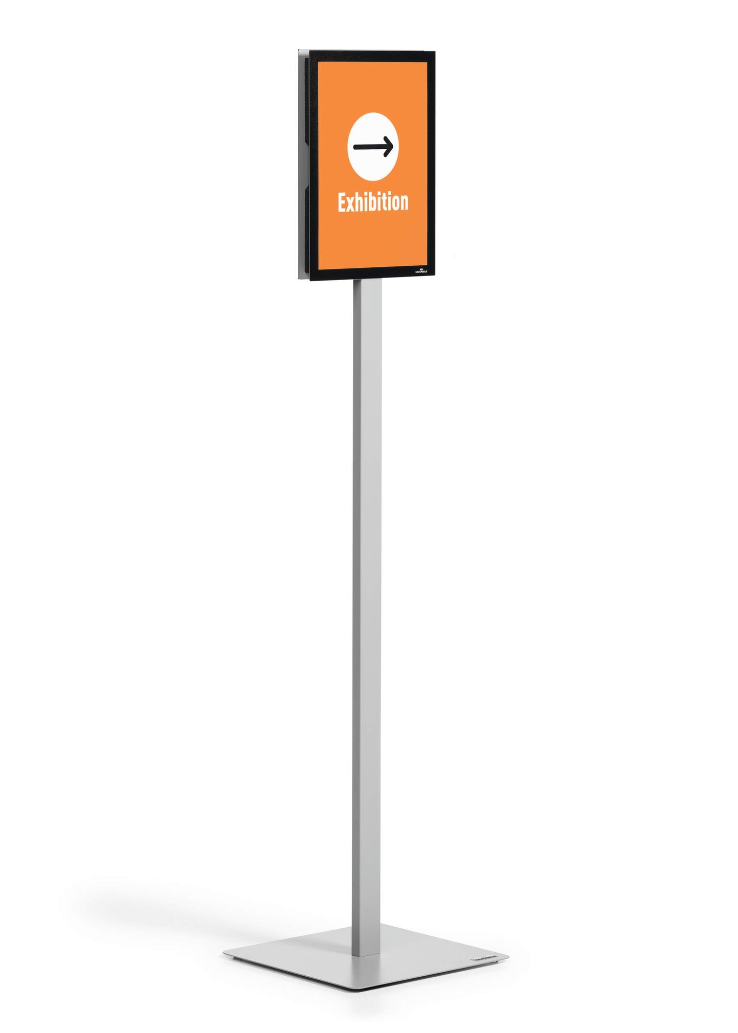 Durable INFO STAND BASIC Aluminium Display Panel Info Floor Sign A4 | 1.3m